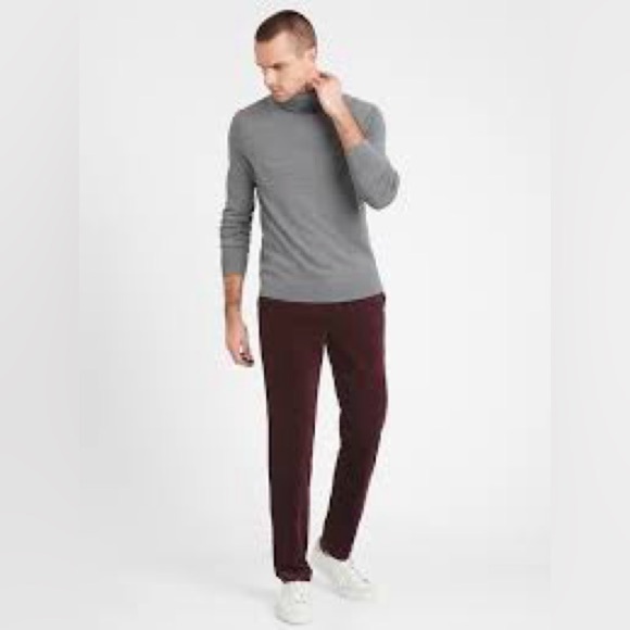 Banana Republic slim fit traveler corduroy pants khaki tan men’s size 32 x 32 - Picture 6 of 6